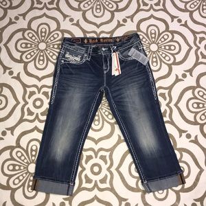 RockRevival denim jean Capri